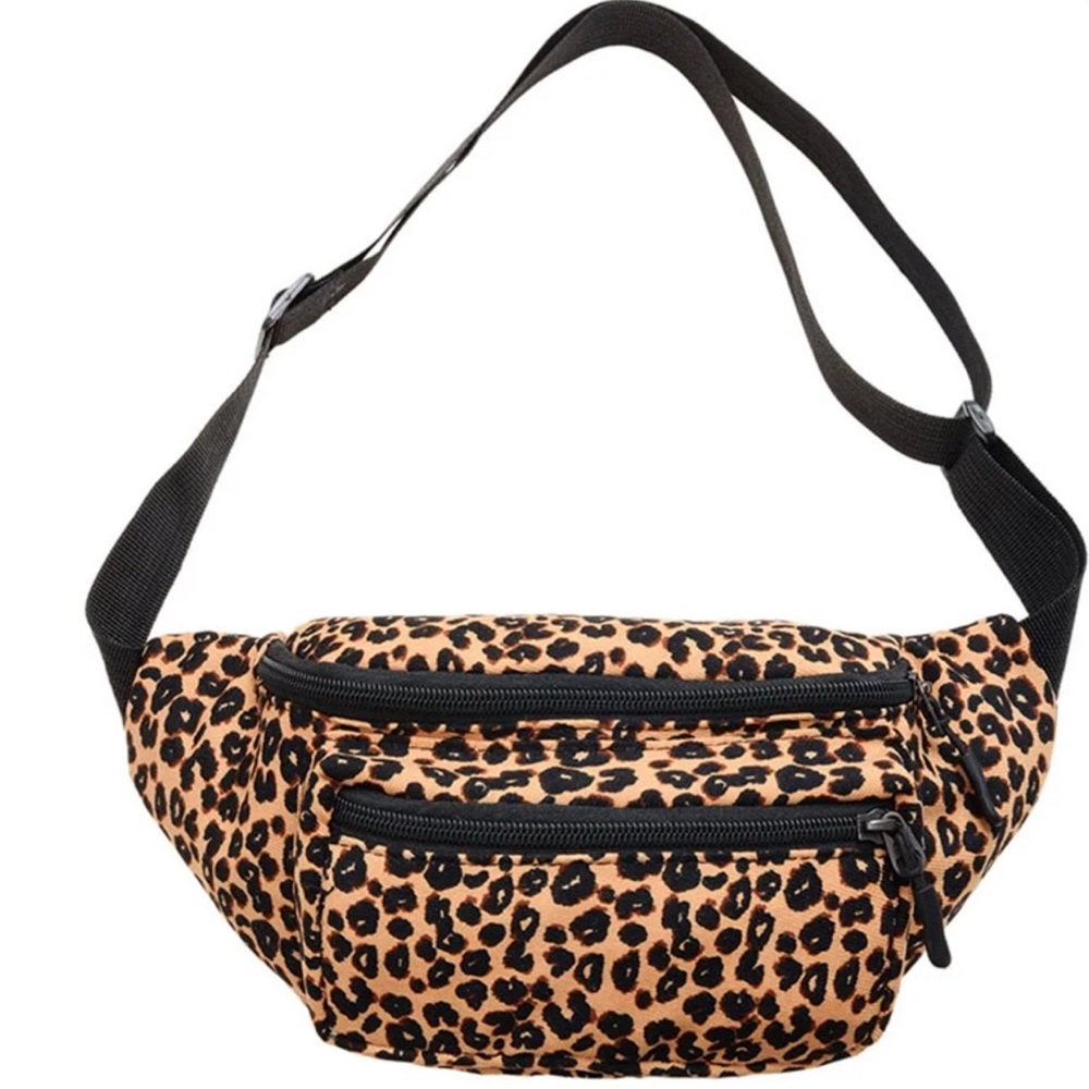Leopard Print Fanny Pack